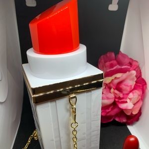 Cute 8 inch lipstick shoulder bag